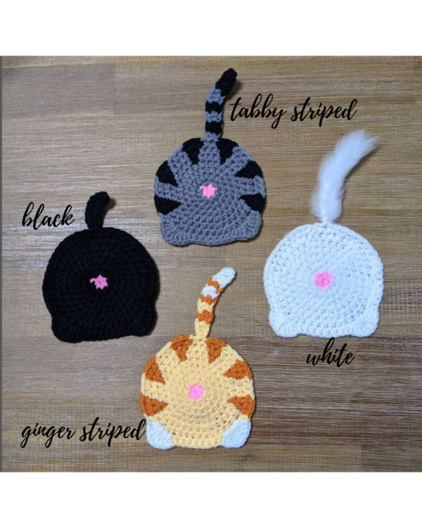 Cat Butt Coasters