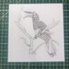 PXL_20251109_101006628 Hand-drawn Bird Stickers