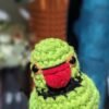 Green Ring-necked Parakeet
